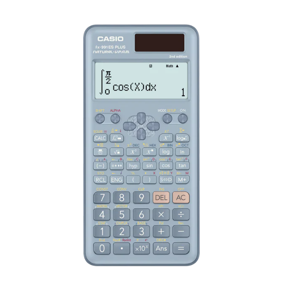 Casio Calculadora Cientifica Fx-991Es Plus-Bu