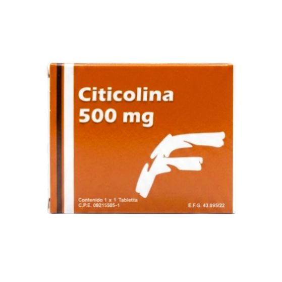 Citicolina 500Mg X 10 Tabletas Fahd