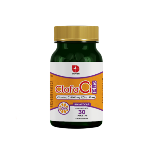 Cloraci Plus 1000Mg/10Mg X 30 Tabletas Cofasa