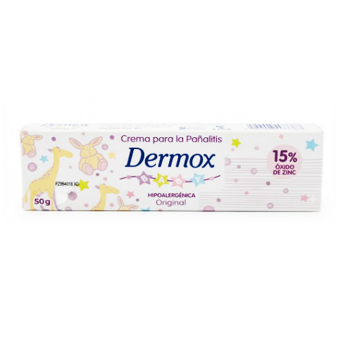 Dermox Crema Antipañalitis Tubo 50 Gr.