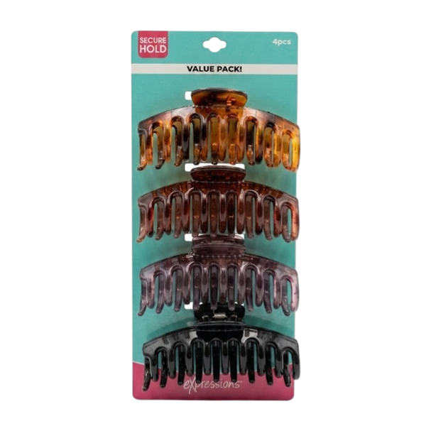 Expressions Set 4Pcs Ganchos P./Cabello Tsj1180/4