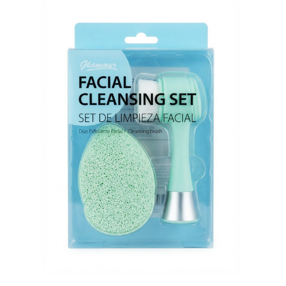 Glamour Set 2 Piezas De Limpieza Facial N24-04299