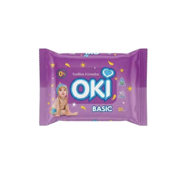 Oki Toallas Húmedas Basic X 20 Unidades