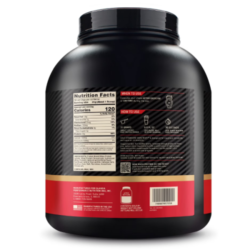 Optimum Nutrition Whey Protein Vanilla Ice Cream 1.79Kg. - Imagen 3