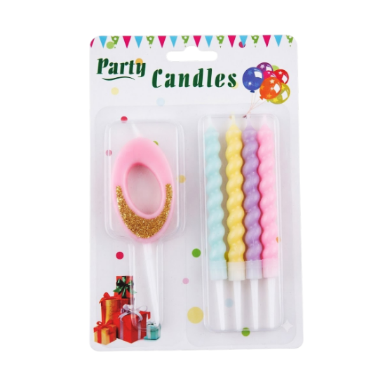Party Candles Velas De Cumpleañosx 5 Unidades 39412