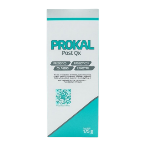 Prokal Post Qx +Envase Dosifificador Alimento En Polvo 175Gr.Gamma Food