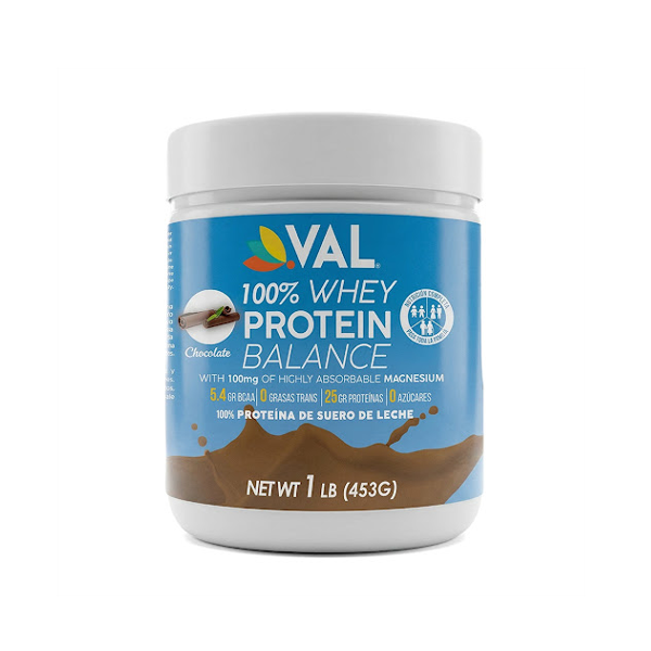 Proteina Whey Sabor Chocolate 453Gr Val