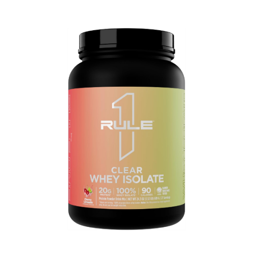 R1 Clear Whey Isolate Peach Cherry Limonade 689Gr.