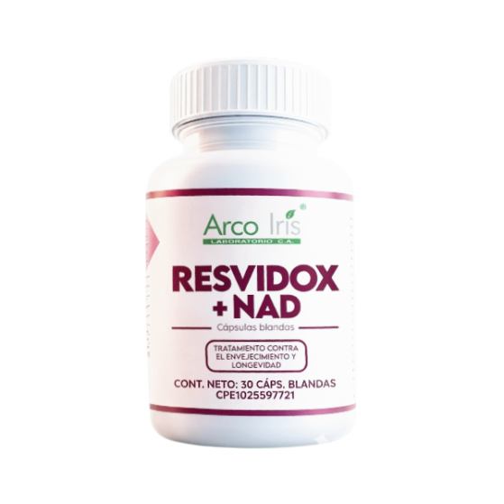 Resvidox + Nad X 30Capsulas Arco Iris