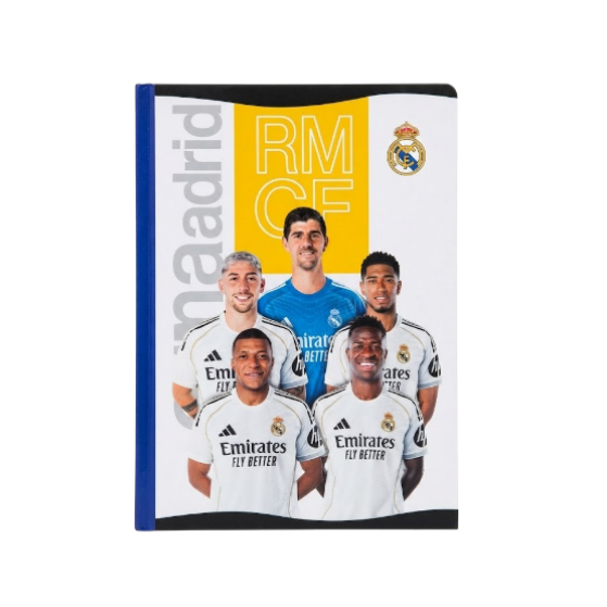 Scribe Real Madrid Cuaderno 1 Linea X 100H