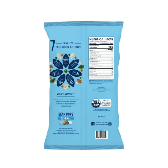 Snack Simply Mix de Frijoles Inflados Sin Gluten 99g - Imagen 2