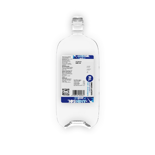 Solucion Ringer Lactato I.V  500Ml.Andilab
