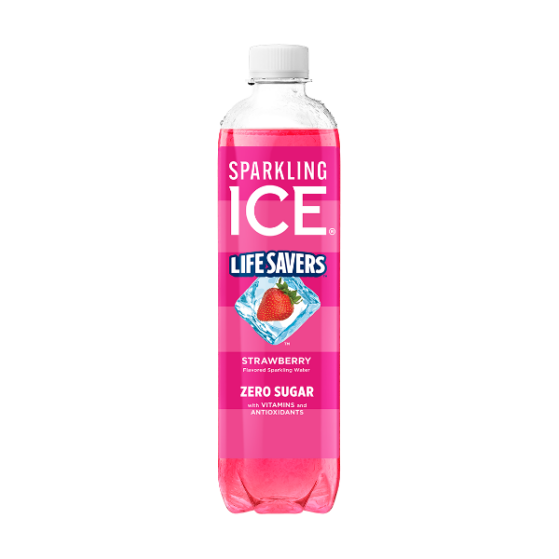 Sparkling Ice Agua Strawberry Sin Azucar  502.8Ml