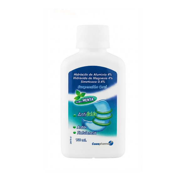 Antiacido Hidroxido Magnesio /Aluminio X 150Ml Coaspharma