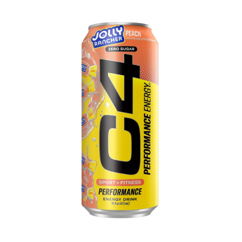 C4 Performance Energy Drink Peach Sin Azúcar 473Ml