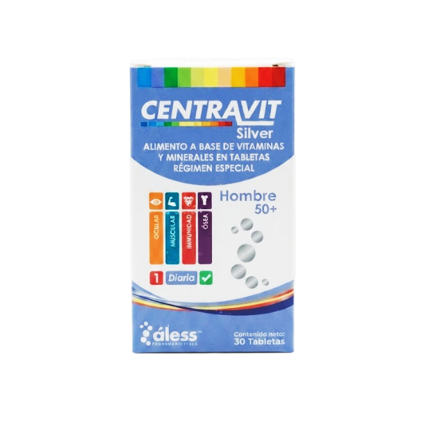 Centravit Silver Hombre +50  X 30 Tabletas Aless