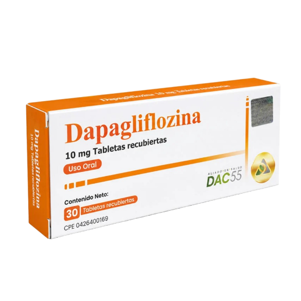 Dapagliflozina 10Mg X 30 Tabletas Dac55