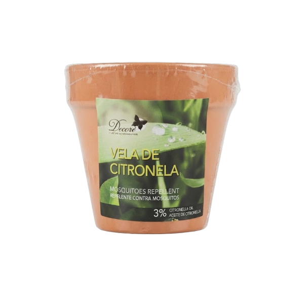 Decore Vela De Citronela 3% 8X7Cm