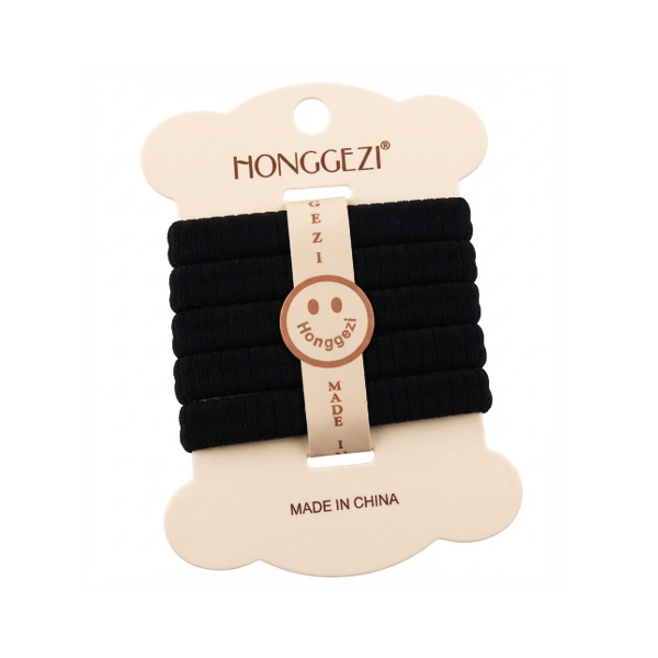 Honggezi Set 5 Piezas Colas Para Cabello/ Elasticas 40676