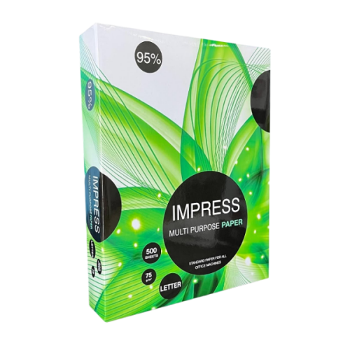 Impress Resma De Papel Tipo Carta 75Gm X 500H