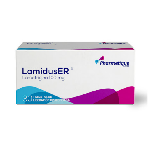 Lamiduser-Lamotrigina 100Mg X 30 Tabletas Pharmetique