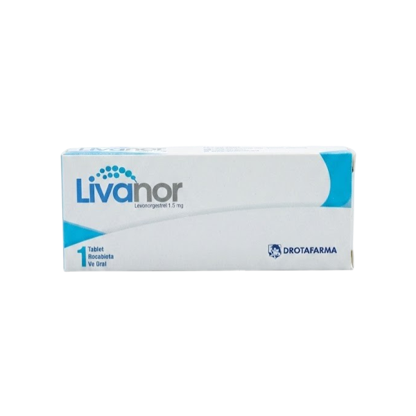 Livanor Levonorgestrel 1.5Mg X 1 Tableta Drotafarma