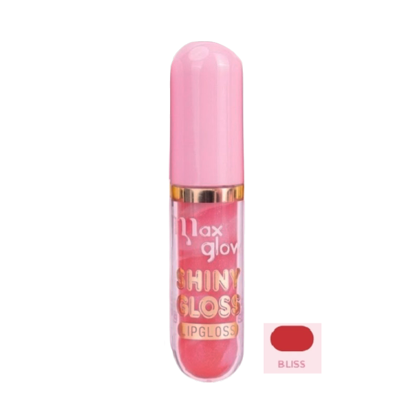 Max Glow Lip Gloss Shiny Gloss Tono Bliss 3.6Gr