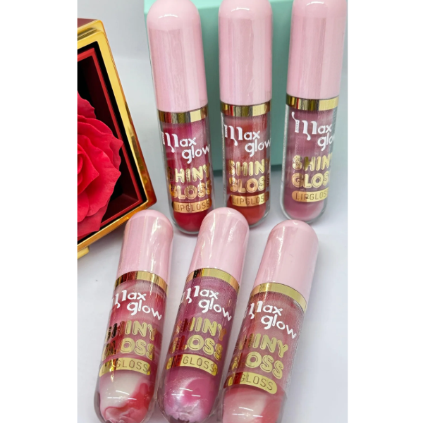 Max Glow Lip Gloss Shiny Gloss Tono Celestial 3.6Gr - Imagen 3