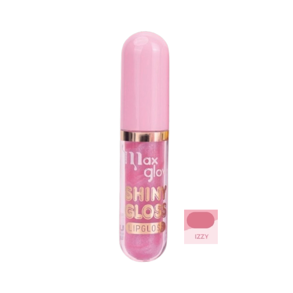 Max Glow Lip Gloss Shiny Gloss Tono Izzy 3.6Gr
