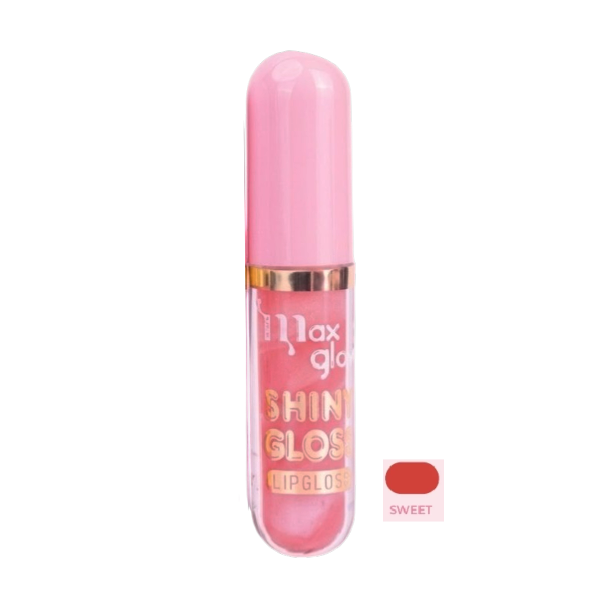 Max Glow Lip Gloss Shiny Gloss Tono Sweet 3.6Gr