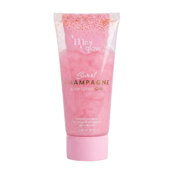 Max Glow Locion Corporal Con Destellos Champagne 150Ml
