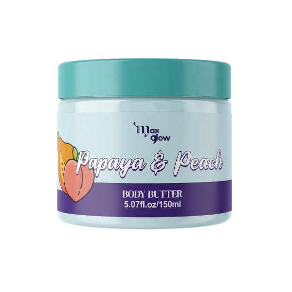 Max Glow Mantequilla Corporal Papaya Y Durazno 150Ml
