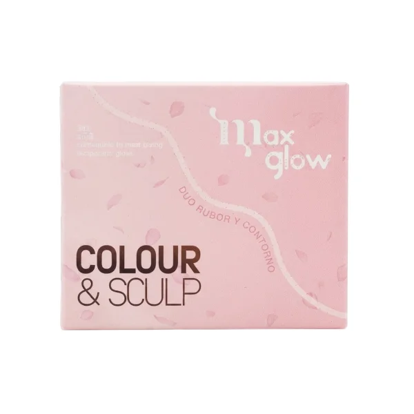Max Glow Mini Paleta De Rubor Y Contorno Tono 04 5Gr