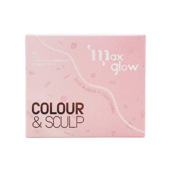 Max Glow Mini Paleta De Rubor Y Contorno Tono 03 5Gr
