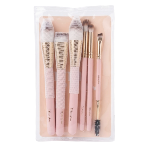 Max Glow Set De Brochas 6 Piezas