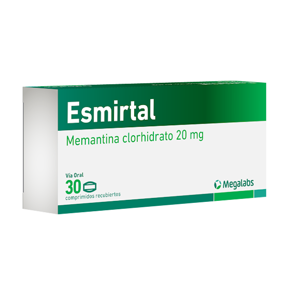 Esmirtal  Memantina 20Mg X 30 Comprmidos  Megalabs
