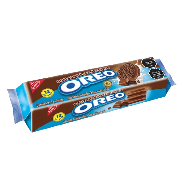 Oreo Doble Chocolate Tubo 96Gr.