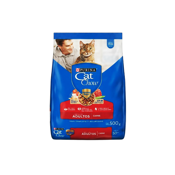 Purina Cat Chow Adulto Carne 500Gr