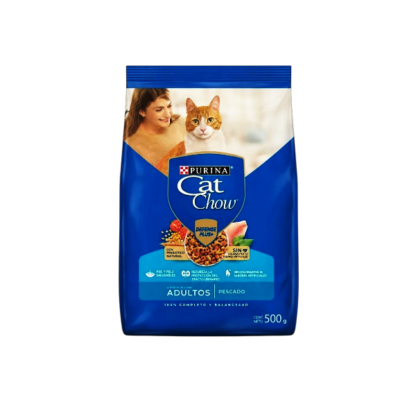 Purina Cat Chow Adulto Pescado 500Gr
