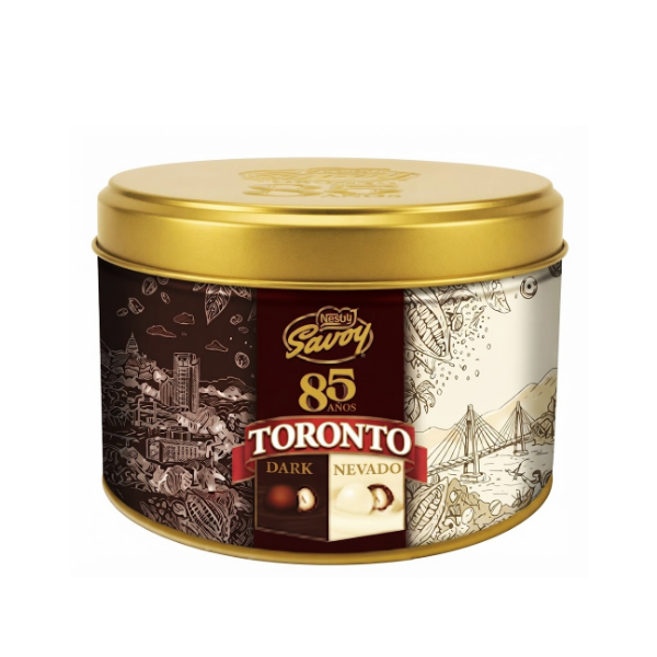 Savoy Toronto Dar/Nevado Lata 85 Años  324Gr.