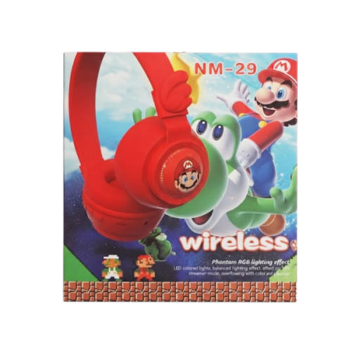 Wireles Audifono Mario Colores Nm-29