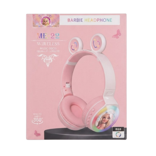 Wireless Audifonos Princesa Con Luces Me-22