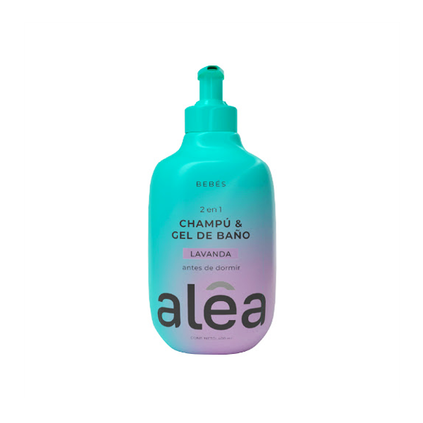 Alea Champú Y Gel 2 En 1 Bebe Lavanda 400Ml