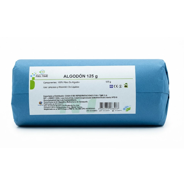Algodón X 125Gr Rollo Full Time