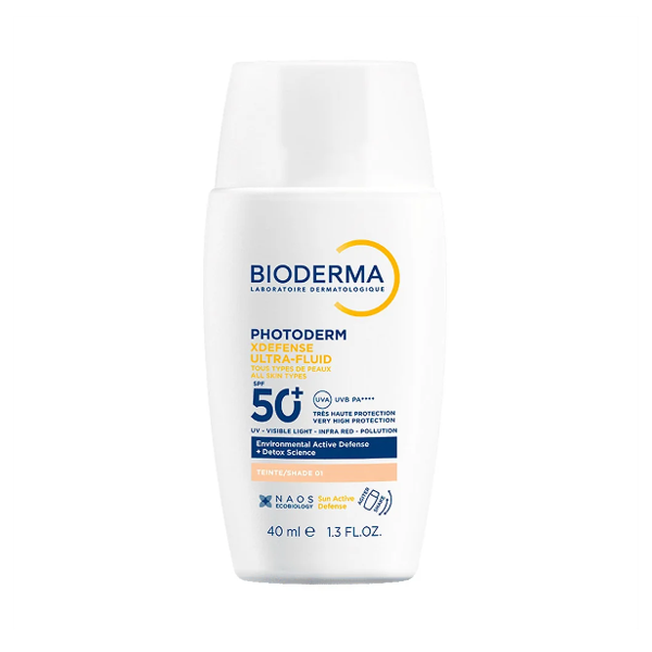 Bioderma Protector Solar Photoderm Xdefense Ultrafluid Tono 01 50Spf 40Ml