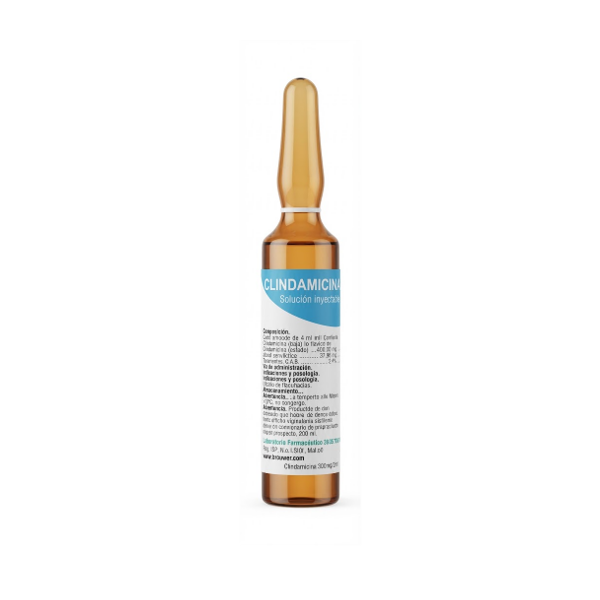 Clindamicina Ampolla 600Mg/4Ml I.M/I.V Aless