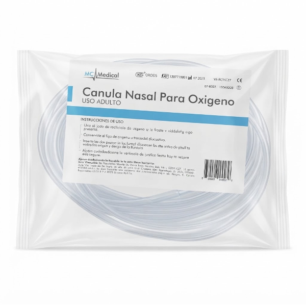 Canula Nasal Para Oxigeno Adulto Mc Medical