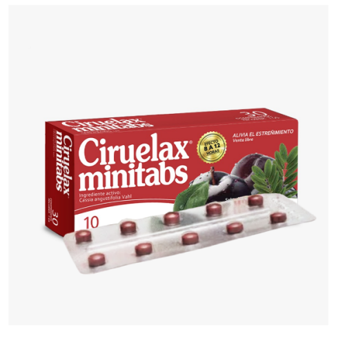 Ciruelax Minitabs Blis 75Mg X 10 Comprimidos Megalabs