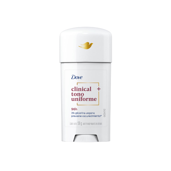 Dove Desodorante Barra Clinical Tono Uniforme 58Gr