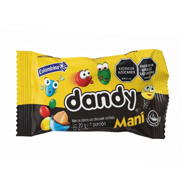 Dandy Pastillas De Mani 20Gr